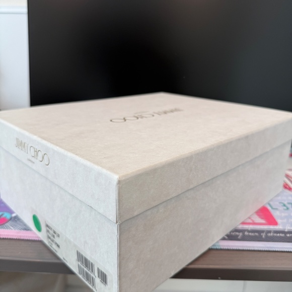 Jimmy Choo Misty Dusty Rose BRAND NEW - Size 7 - 4.5" Heel Platform COMFORTABLE - Picture 9 of 9